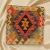Obliečka na vankúš Kilim 45x45 ručne tkaný dekoračný vankúš