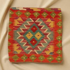  Obliečka na vankúš Kilim 45x45 ručne tkaný dekoračný vankúš