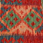 Obliečka na vankúš Kilim 45x45 ručne tkaný dekoračný vankúš