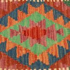 Obliečka na vankúš Kilim 45x45 ručne tkaný dekoračný vankúš