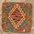 Obliečka na vankúš Kilim 45x45 ručne tkaný vankúš
