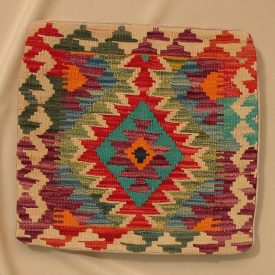 Obliečka na vankúš Kilim 45x45 ručne tkaný vankúš