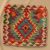 Obliečka na vankúš Kilim 45x45 ručne tkaný vankúš