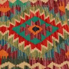 Obliečka na vankúš Kilim 45x45 ručne tkaný vankúš