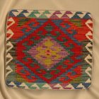 Obliečka na vankúš Kilim 45x45 ručne tkaný vankúš