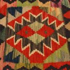 Obliečka na vankúš Kilim 45x45 ručne tkaný vankúš