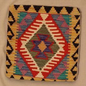 Obliečka na vankúš Kilim 45x45 ručne tkaný vankúš