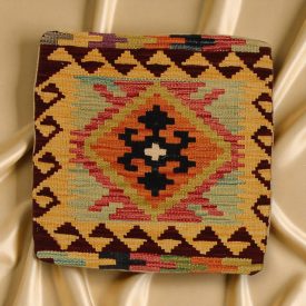 Obliečka na vankúš Kilim 45x45 ručne tkaný vankúš