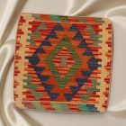 Obliečka na vankúš Kilim 45x45 ručne tkaný vankúš