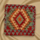 Obliečka na vankúš Kilim 45x45 ručne tkaný vankúš