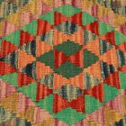 Obliečka na vankúš Kilim 45x45 ručne tkaný vankúš