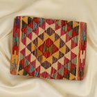 Afgánsky obliečka na vankúš Kilim 45x45 ručne tkaný vankúš