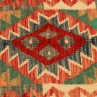 Afgánsky obliečka na vankúš Kilim 45x45 ručne tkaný vankúš