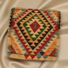 Afgánsky obliečka na vankúš Kilim 45x45 ručne tkaný vankúš