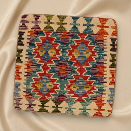 Afgánsky obliečka na vankúš Kilim 45x45 ručne tkaný vankúš