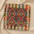 Afgánsky obliečka na vankúš Kilim 45x45 ručne tkaný vankúš