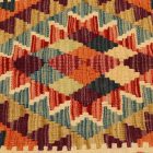 Afgánsky obliečka na vankúš Kilim 45x45 ručne tkaný vankúš