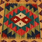 Afgánsky obliečka na vankúš Kilim 45x45 ručne tkaný vankúš