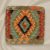 Afgánsky obliečka na vankúš Kilim 45x45 ručne tkaný vankúš