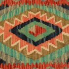 Afgánsky obliečka na vankúš Kilim 45x45 ručne tkaný vankúš