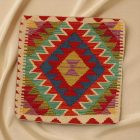 Ručne tkaný vankúš 45x45 Kilim poťah na vankúš