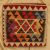 Dekoračný vankúš Kilim 45x45 ručne tkaný obliečka na vankúš