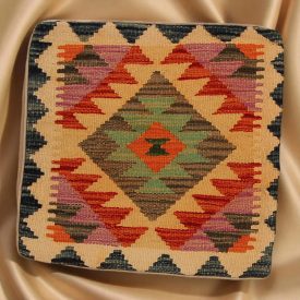   Dekoračný vankúš Kilim 45x45 ručne tkaný obliečka na vankúš