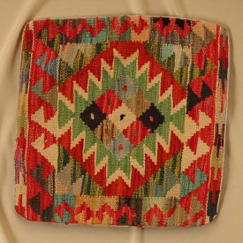   Ručne tkaný dekoračný vankúš 45x45 Obliečka na vankúš Kilim