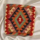 Ručne tkaný dekoračný vankúš 45x45 Obliečka na vankúš Kilim