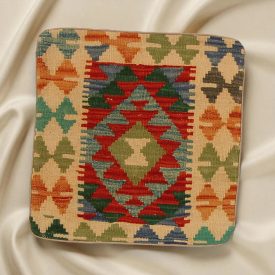   Ručne tkaný dekoračný vankúš 45x45 Obliečka na vankúš Kilim