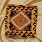Ručne tkaný dekoračný vankúš 45x45 Obliečka na vankúš Kilim