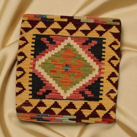  Ručne tkaný dekoračný vankúš 45x45 Obliečka na vankúš Kilim