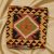 Ručne tkaný dekoračný vankúš 45x45 Obliečka na vankúš Kilim