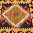 Ručne tkaný dekoračný vankúš 45x45 Obliečka na vankúš Kilim