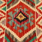 Ručne tkaný dekoračný vankúš 45x45 Obliečka na vankúš Kilim