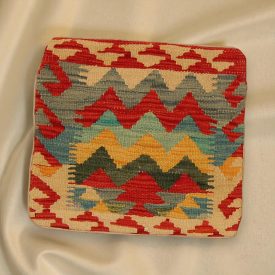   Ručne tkaný dekoračný vankúš 45x45 Obliečka na vankúš Kilim