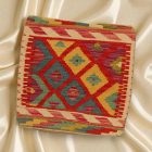 Ručne tkaný dekoračný vankúš 45x45 Obliečka na vankúš Kilim