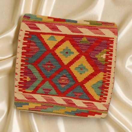 Ručne tkaný dekoračný vankúš 45x45 Obliečka na vankúš Kilim