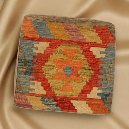 Ručne tkaný obliečka na vankúš Kilim 45x45 afganský dekoračný vankúš