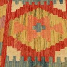 Ručne tkaný obliečka na vankúš Kilim 45x45 afganský dekoračný vankúš