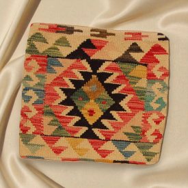   Ručne tkaný obliečka na vankúš Kilim 45x45 afganský dekoračný vankúš