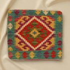 Ručne tkaný obliečka na vankúš Kilim 45x45 afganský dekoračný vankúš
