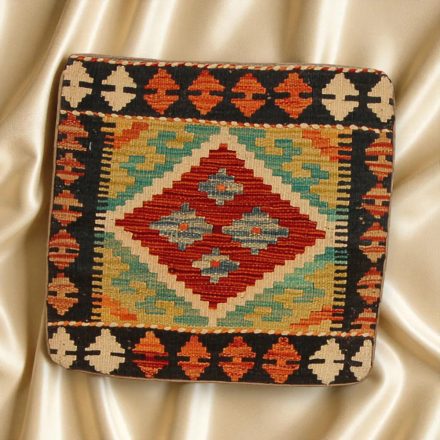 Ručne tkaný obliečka na vankúš Kilim 45x45 afganský dekoračný vankúš