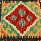 Ručne tkaný obliečka na vankúš Kilim 45x45 afganský dekoračný vankúš