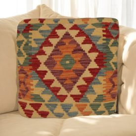   Dekoračný vankúš Kilim 45x45 ručne tkaný obliečka na vankúš