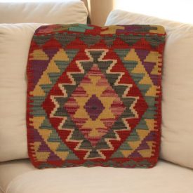   Dekoračný vankúš Kilim 45x45 ručne tkaný obliečka na vankúš