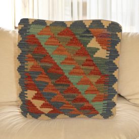   Dekoračný vankúš Kilim 45x45 ručne tkaný obliečka na vankúš