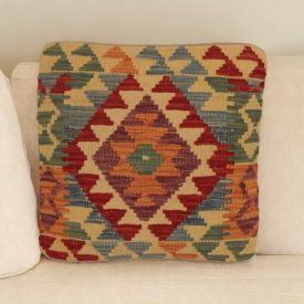   Dekoračný vankúš Kilim 45x45 ručne tkaný obliečka na vankúš