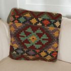 Ručne tkaný dekoračný vankúš 45x45 Obliečka na vankúš Kilim