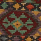 Ručne tkaný dekoračný vankúš 45x45 Obliečka na vankúš Kilim